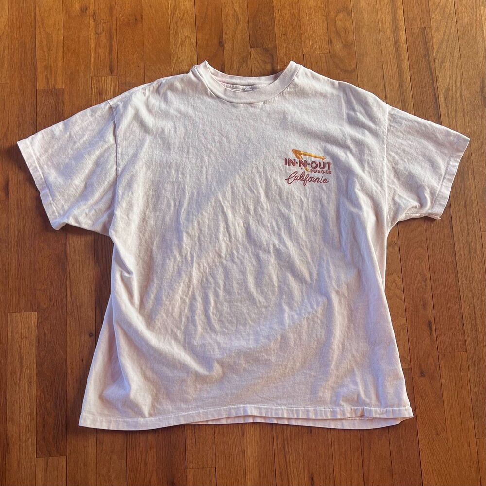 Men's Vintage In-N-Out Burger California Graphic T-Shirt
